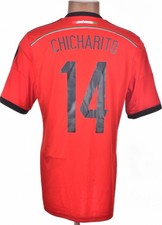 MEXICO 2014/2015 AWAY FOOTBALL SHIRT ADIDAS SIZE M ADULT CHICHARITO 14