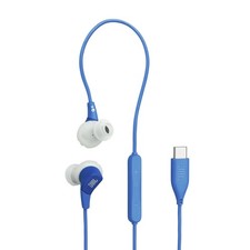 JBL Endurance Run 3 USB-C In-Ear Sport Earphones Hi-Res Audio IP65 Wired Blue