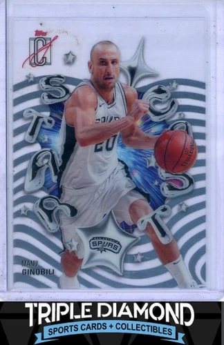 2025 Topps Signature Manu Ginobili Base (RAW)