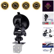 Mini 360  Suction Cup Mount for Dash Cams  Rear Cameras - Sturdy  Easy Install