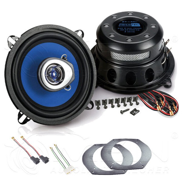 Sinustec Auto Lautsprecher FüR Ford Fusion 2002-2012 TüR Heck 2-Wege 250W #A5LU-image