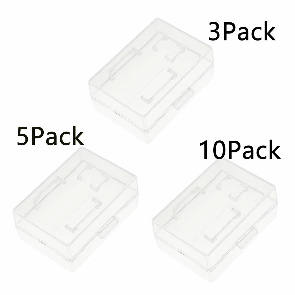 L SIZE Storage Camera Battery Case Box for Sony Samsung Canon Nikon DSLR Battery - Image 2 of 4