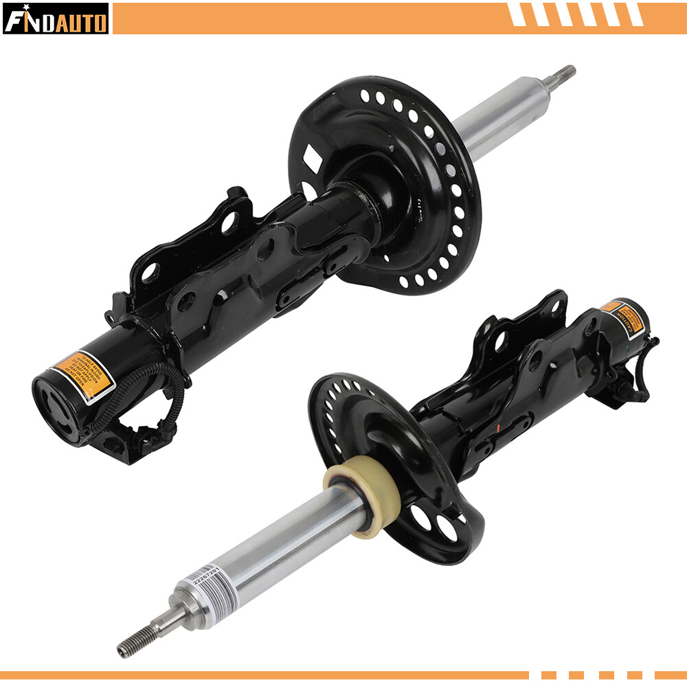 Pair Front Shock Absorbers Strut For 2013-2019 Cadillac ATS w/ Electric 23142946