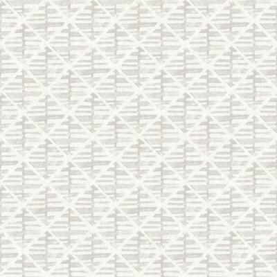 G78291 - Bazaar Block Print Light Grey Galerie Wallpaper