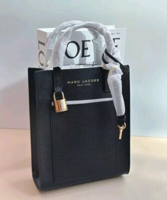 NWT MARC JACOBS MICRO MINI GRIND TOTE BLACK, $169.99