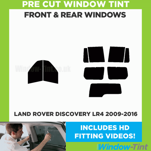 For Land Rover Discovery LR4 2009-16 Full Pre Cut Window Tint Kit Front & Rear - Picture 2 of 10