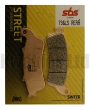 Fits: Honda XL1000V Varadero ABS 07-11 SBS Street Sinter Rear Brake Pads 736LS