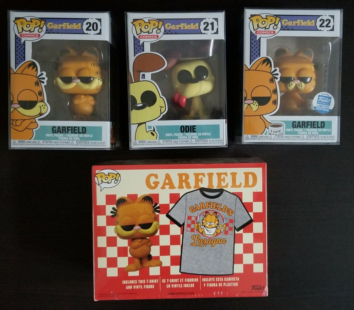 ガーフィールド ＆ オーディ　フィギュア　4体セット　FUNKO　POP ガーフィールド ＆ オーディ フィギュア 4体セット FUNKO POP