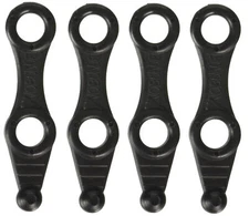 Snobunje Rubber 'S' Hook Safety Strap Keepers (4-pack) (1006)