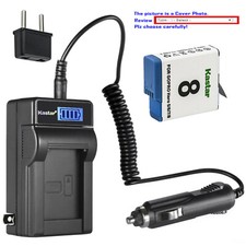 Kastar Battery LCD AC Charger for GoPro 601-27537-000 601-10197-000 SPJB1B