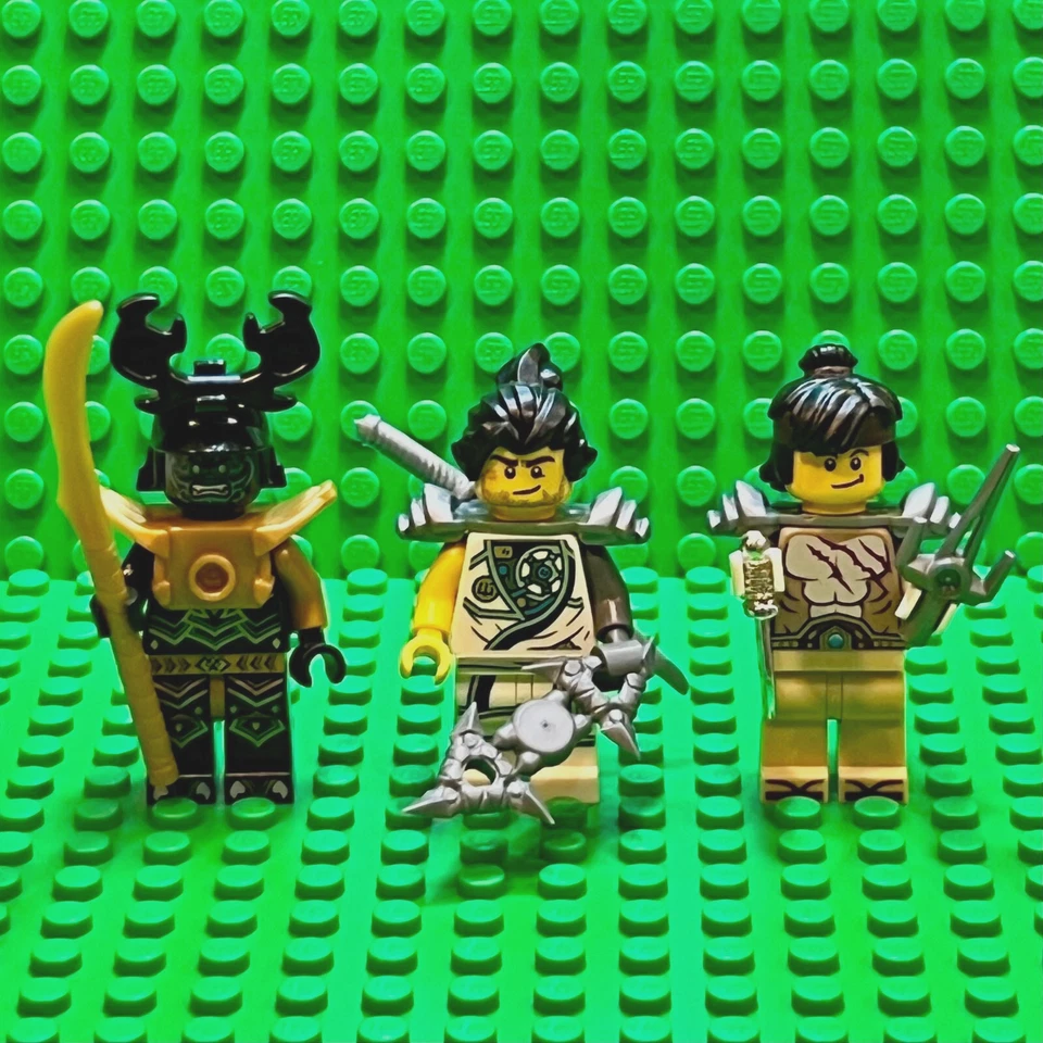 LEGO Ninjago Dark Samurai Minifigura Set - Ninja Warlord, Ronin & Nomad Trio Foto 2 de 4