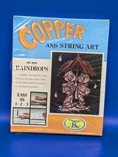 Vintage Copper and String Art Kit 1979 Design R Crafts 8 X 10 NOS