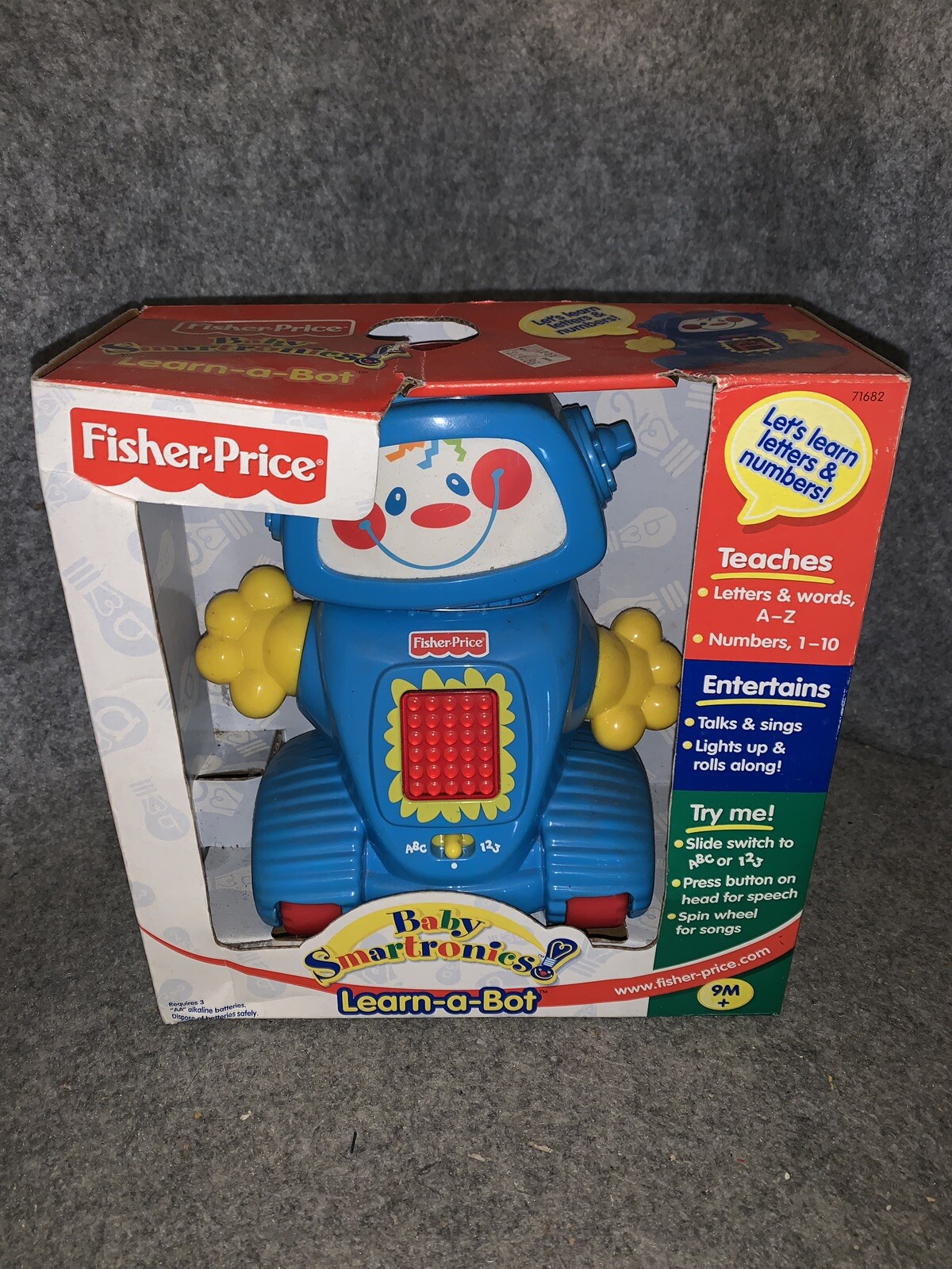 2000 Fisher Price Baby Smartronics LearnABot New In Box eBay