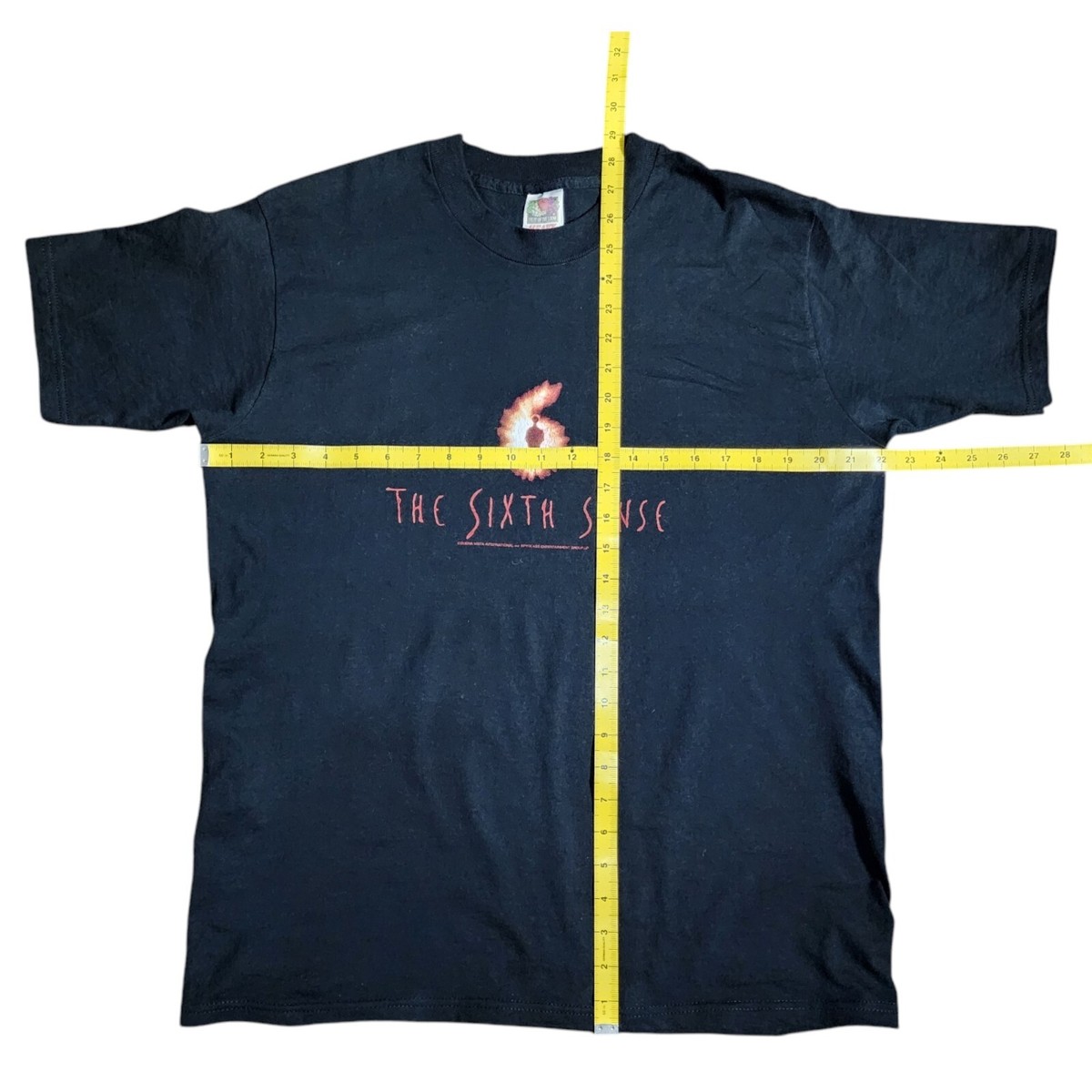 Vintage 90s The Sixth Sense M. Night Shyamalan Movie Tees Official