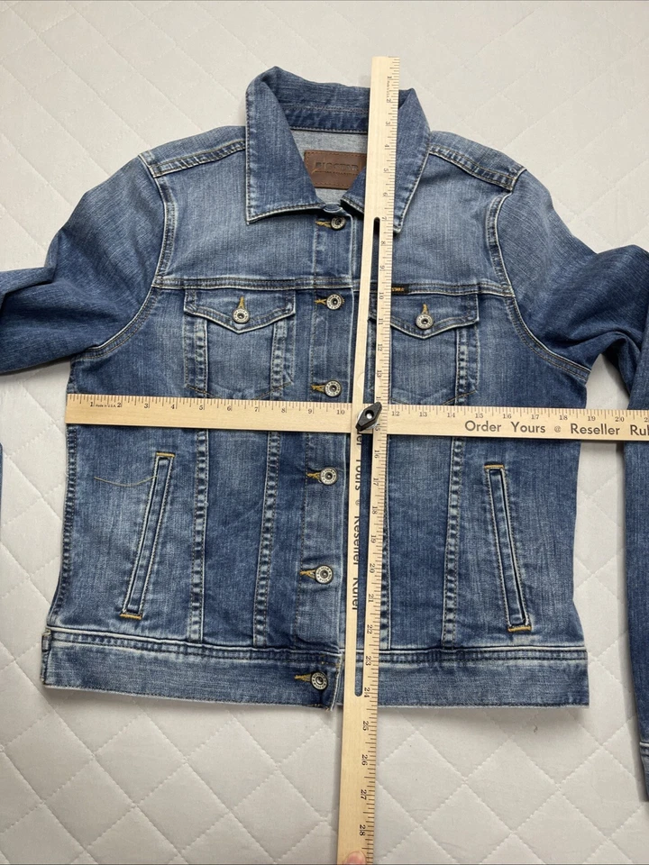 Chaqueta Denim Big Star Mujer Grande Colección Vintage Camionero Botón Delantero Foto 4 de 4