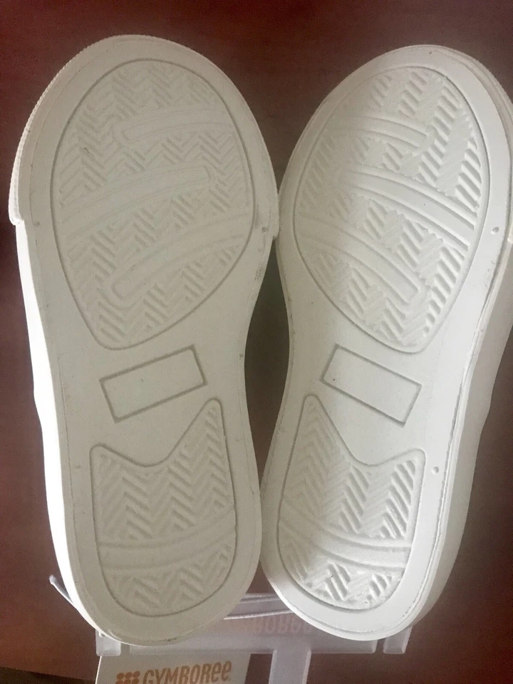 Tenis Tenis Tenis No Laces Gymboree Lona Niños Bebés Niños Talla 8 Azul Nuevo Foto 4 de 4