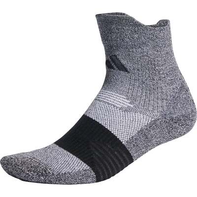 Running Socks Adidas Men's Cushioned Quarter Compression