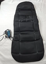 Back Massager 5 Motors Plus Heat w/Multi Function Controller 12v adapter