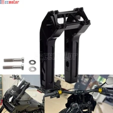 1" Club Style Pullback Handlebar Riser For Harley Softail Dyna Sportster 883 XL