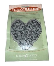 New Rubber Stampede Stamps Curve Decor Stamping Art Heart