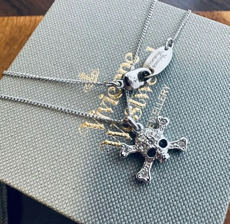 vivienne westwood crossbone necklace