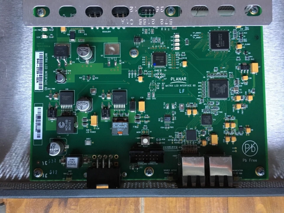Planar Clarity Matrix LCD Interface bd 944-2729-02A - Image 3 of 4
