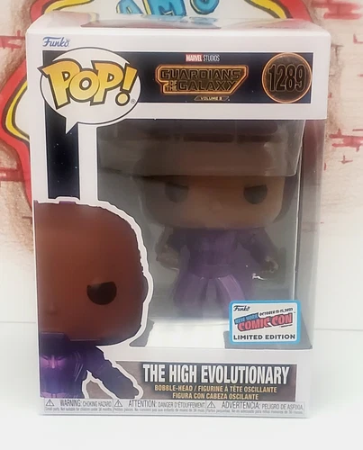 Funko Pop! Marvel Comics - High Evolutionary #1289 - NYCC 2023 Sticker Exclusive