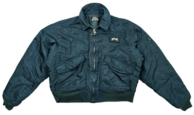 HOT Men's SCHOTT FLYER'S CWU-R BOMBER MILITARY FLIGHT 4 Pcks LINED