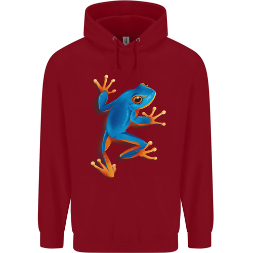 A Cool Frog Climbing Up Childrens Kids Hoodie - Picture 4 of 88