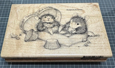 House-Mouse Designs Holzstempel Stamp Stampendous RARITÄT HMP105