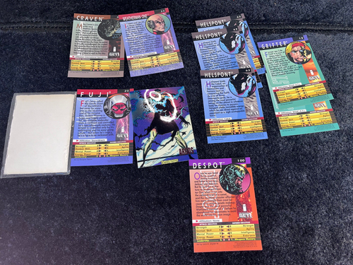 vintage 1994 Wildstorm Trading Chromium WildCats lot- one is autographed - Picture 2 of 7