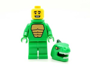 green lego man