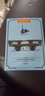 Hornby R60014 Spur O L&MR, Flachbettwagenpackung - Epoche 1