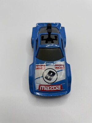 Matchbox Trick Shifters Toy Mazda Savanna RX-7 Blue 1/64 Scale
