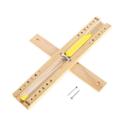 Wasserfest Holz Sanduhr Hoch Temperatur Widerstand Wandmontage Sand Timer
