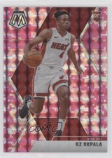 2019-20 Panini Mosaic Rookies Pink Camo Prizm KZ Okpala #210 7l6
