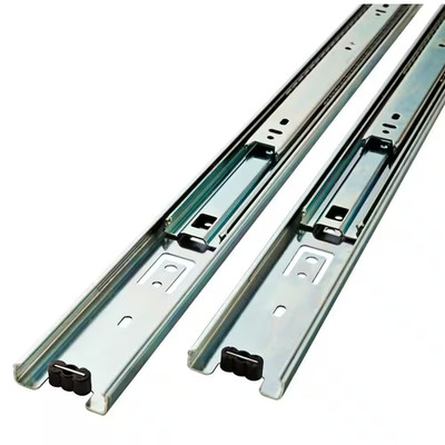 1 Pair 12 In. Full Extension Side Mount Ball Bearing Drawer Slide Set (2 Pieces)