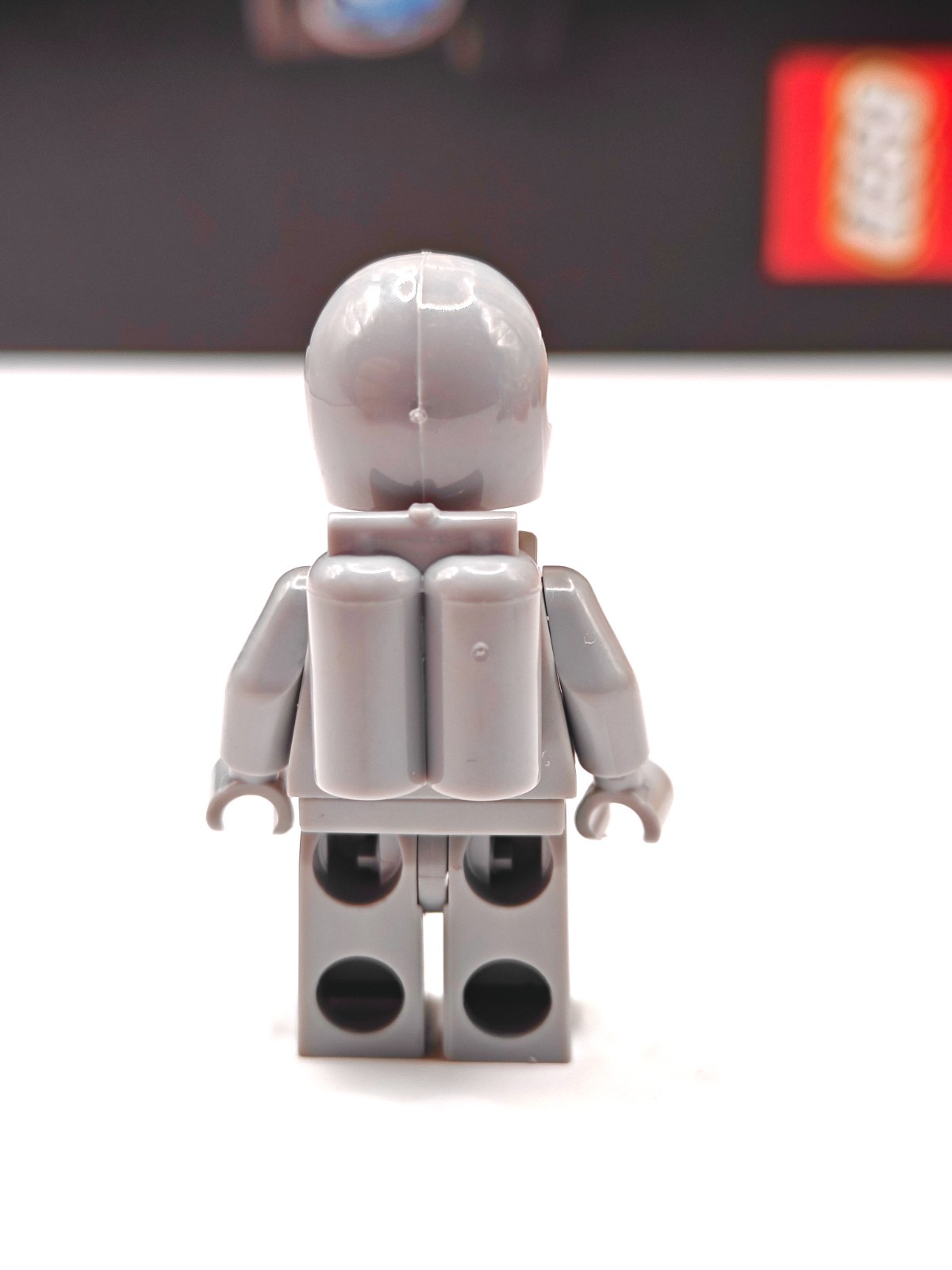 NEW Classic Gray Spaceman with Air Tanks Custom Lego Minifigure | eBay