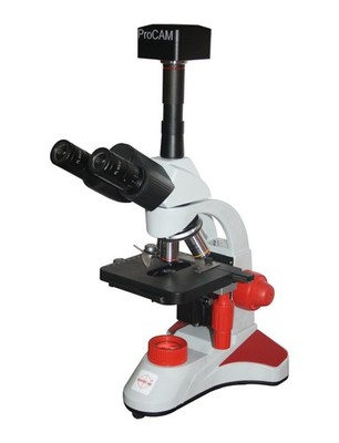 Radical 2500x Trinocular Biology Microscope Infinity Plane Optics 10Mp USB3.0