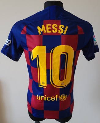 Barcelona 2019 - 2020 Home football Nike shirt #10 Messi size