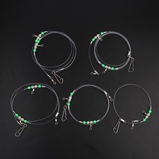 Fishing Tackle Line Swivels Night Luminous Beads Pins Tubes Connector 1 2 Hook-y