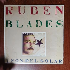 Ruben Blades Y Son Del Solar – Antecedente [1988] Vinyl LP Latin Salsa Elektra