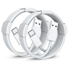 Car Carplay Cable for iPhone 17 Air/16 Pro Max/Plus, 3.3FT 2Pack USB A to USB C