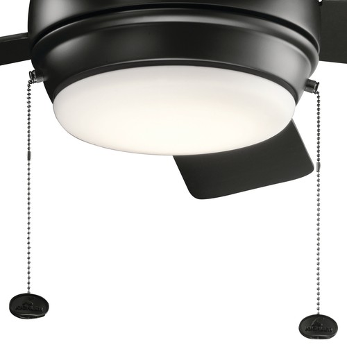 Kichler 330171 Starkk 42" 5 Blade LED Indoor Ceiling Fan - Black - Picture 7 of 8