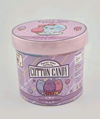 New Sealed Kawaii Slime Company KSC Cotton Candy Ice Cream Scented Slime TOY