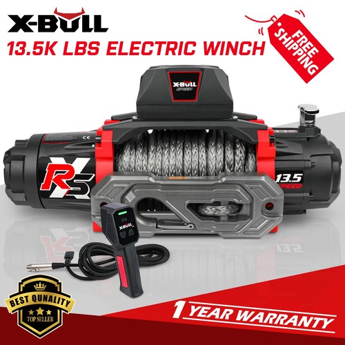 X-BULL Electric Winch 10000LB 12000LBS 13000LBS 14500LBS 4WD Trailer Jeep Winch - Picture 85 of 132