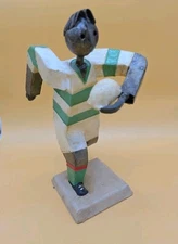 Manuel Felguerez Metal Sculpture Football Player Abstract RUGBY C28 Rugby