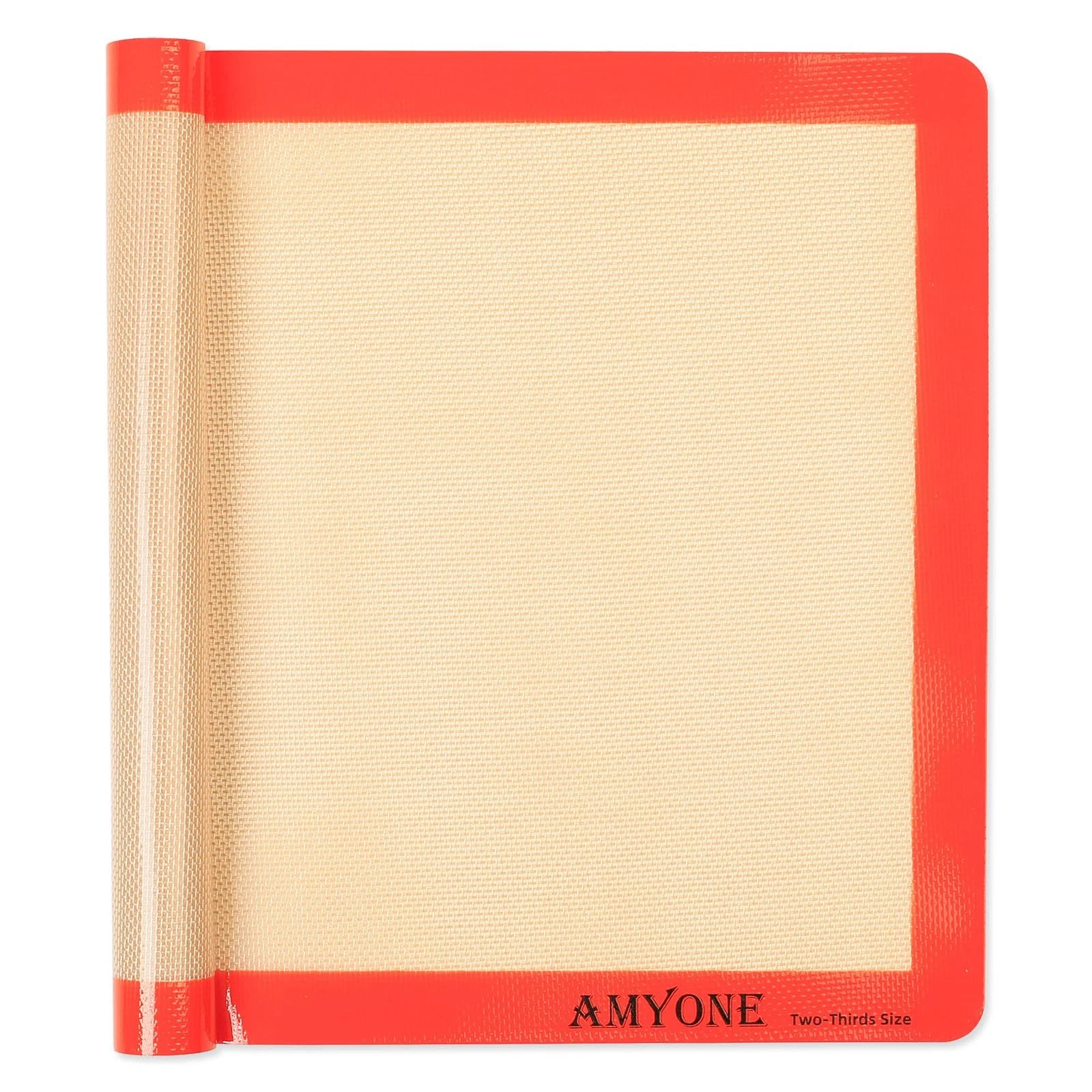 Silicone Baking Mats for Two Thirds Size Pan, 2/3 Non-Stick Silicone Baking S...