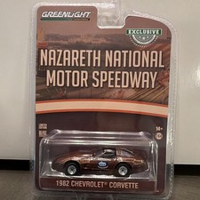 GreenLight 1982 Chevrolet Corvette Nazareth Speedway Limited Diecast 1:64