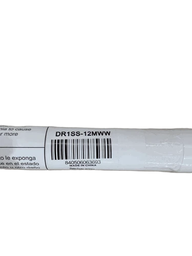 FANIMATION 12 in. Matte White Stainless Steel Extension Downrod - Picture 2 of 2